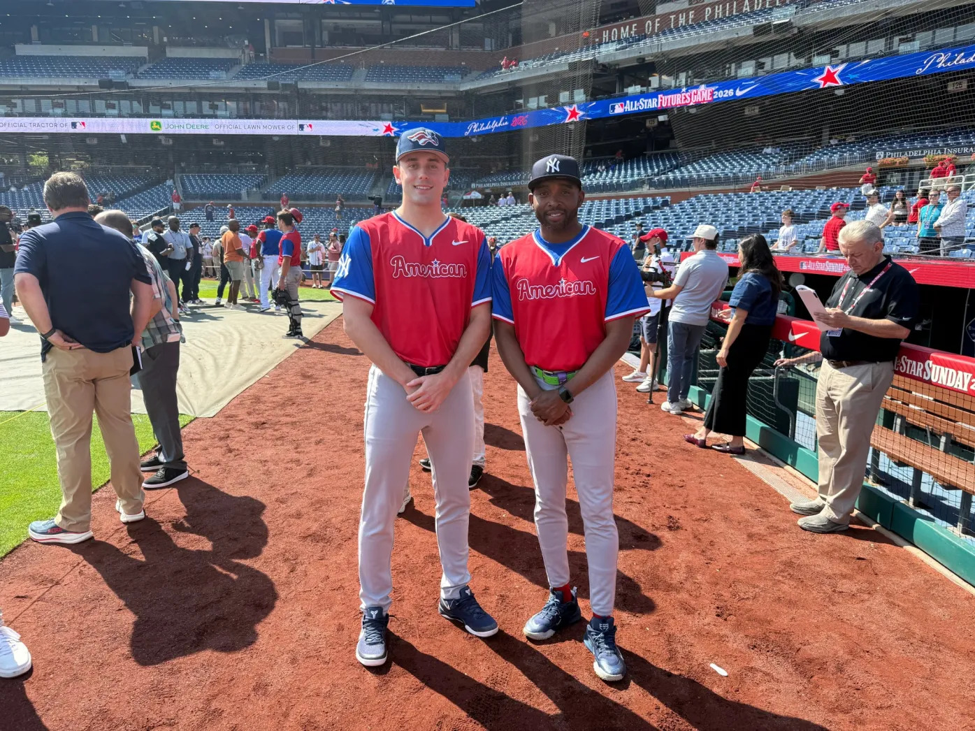 Ben Grable and James Cooper at Futures Game
